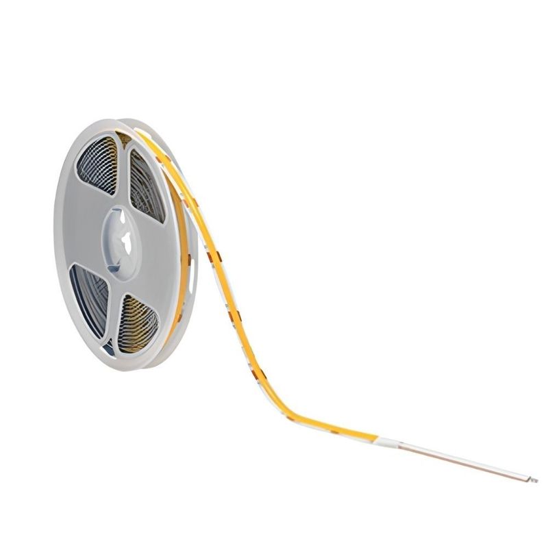 Rolo de Fita Led COB 50 Metros 10W/m IP65 800 Lúmens/m Luz Branca 127V