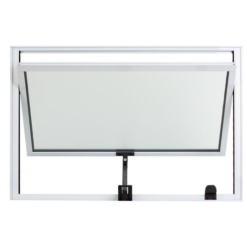 Maxim-ar Vidro Boreal sem Grade Alumínio Branco 60x60cm