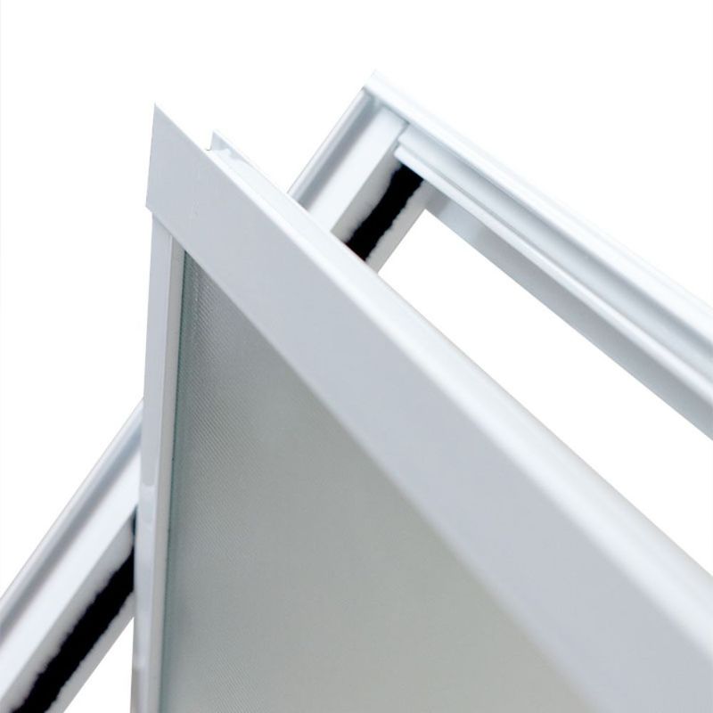 Maxim-ar Vidro Boreal sem Grade Alumínio Branco 60x60cm