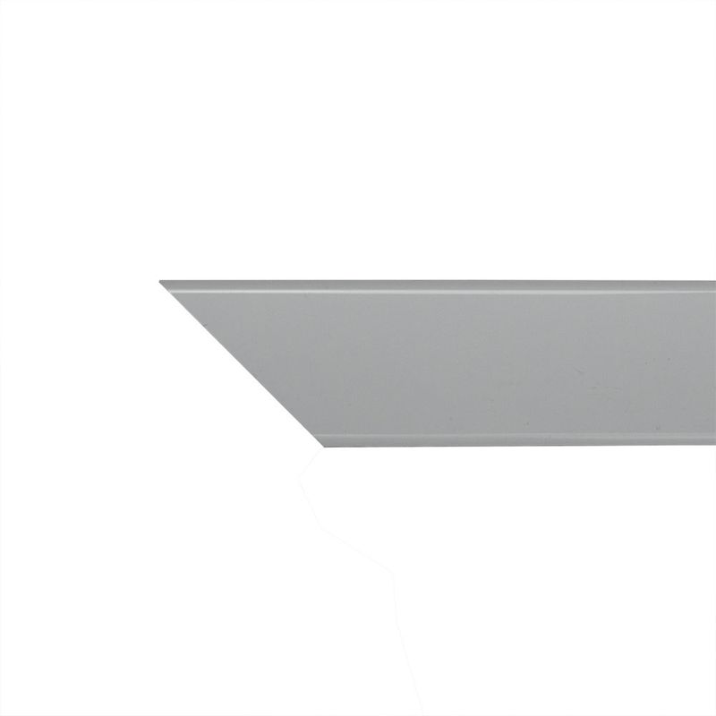 Perfil Arremate Barra Branco 33mm 3m