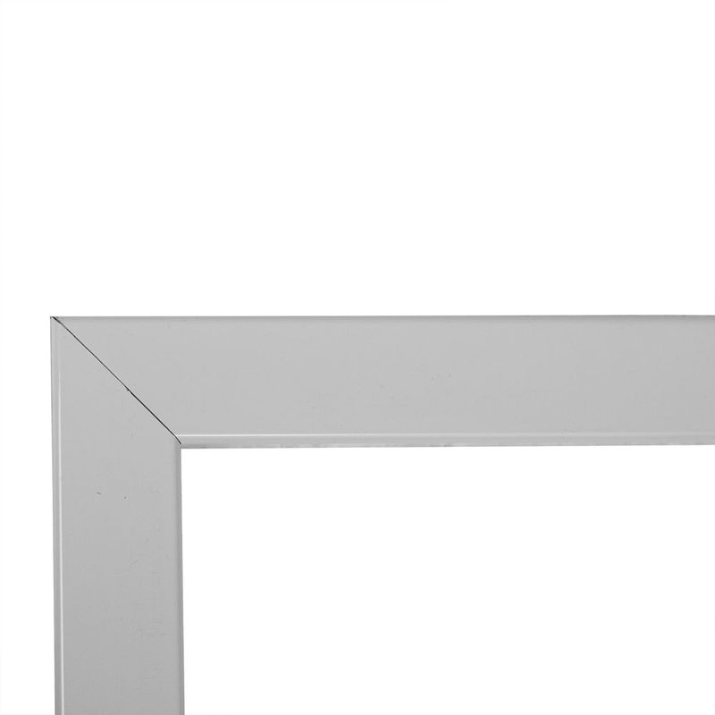 Perfil Arremate Barra Branco 33mm 3m