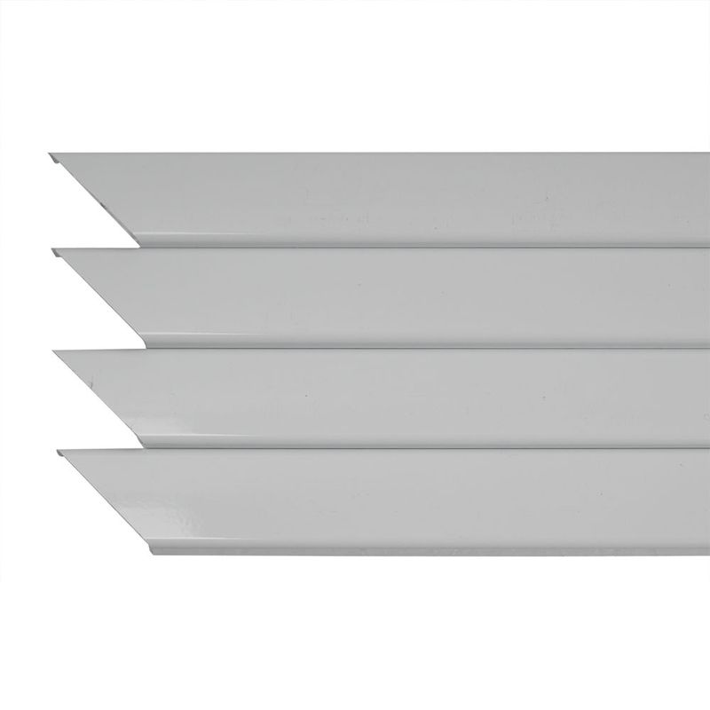 Perfil Arremate Barra Branco 33mm 3m