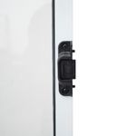 Janela de Correr 2 Folhas sem Grade Alumínio Branco 100x150cm