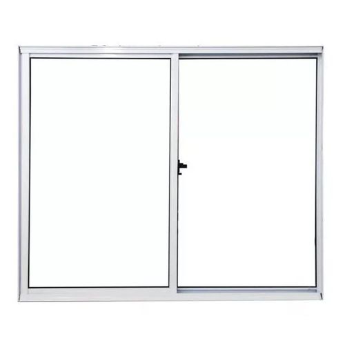 Janela de Correr 2 folhas sem Grade Alumínio Branco 120x150cm