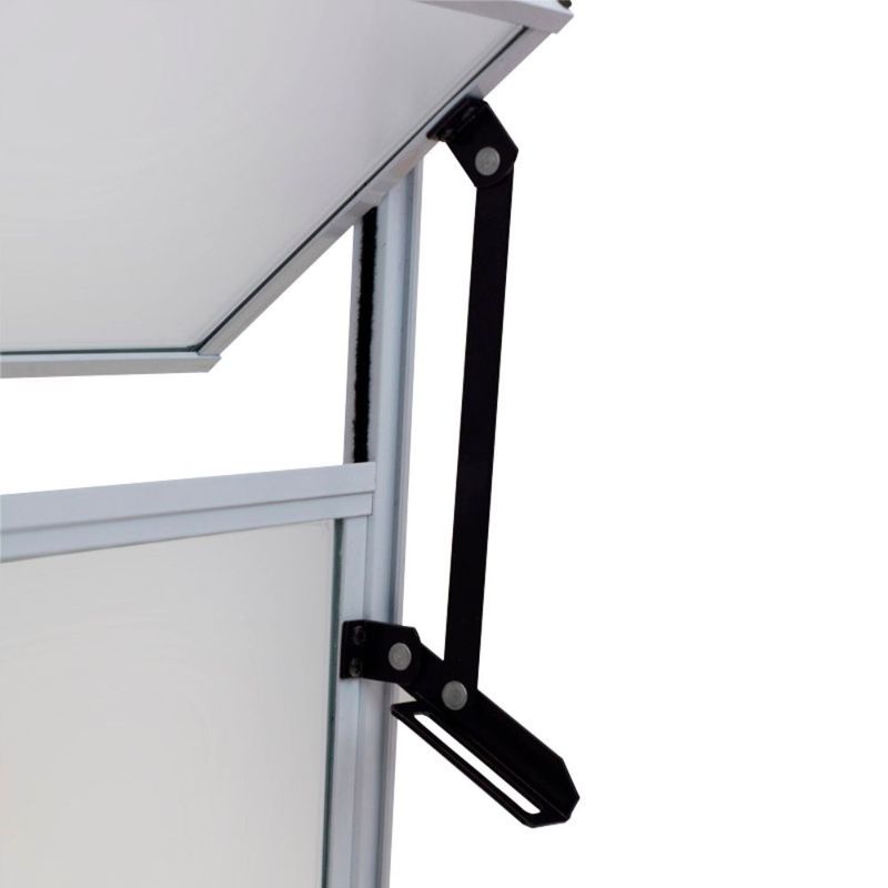 Janela Basculante Vidro Boreal Alumínio Branco 40x60cm