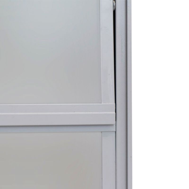 Janela Basculante Vidro Boreal Alumínio Branco 40x60cm