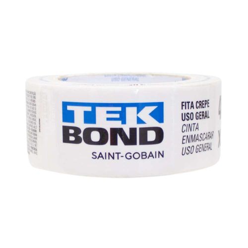 Fita Crepe Branca 48mmx50m Tekbond