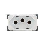 Módulo Tomada 2P+T 20A/250V Branco Linha B3