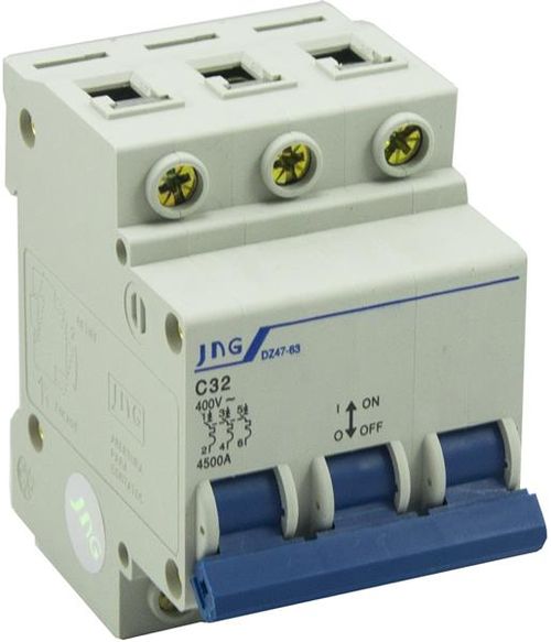 Mini Disjuntor Tripolar Curva C JNG