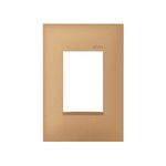 Placa 3 Postos 4x2 sem Suporte Rosé Gold Simon 35