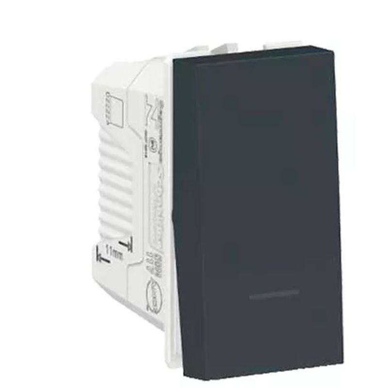 Módulo Interruptor Bipolar Paralelo 10A/250V Grafite Orion