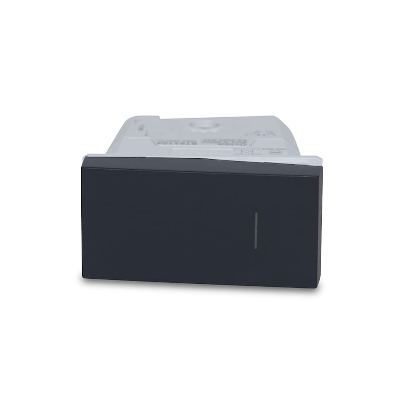 Módulo Interruptor Bipolar Paralelo 10A/250V Grafite Orion