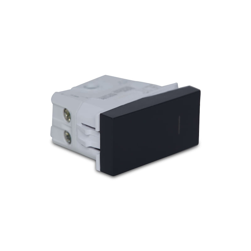 Módulo Interruptor Bipolar Paralelo 10A/250V Grafite Orion