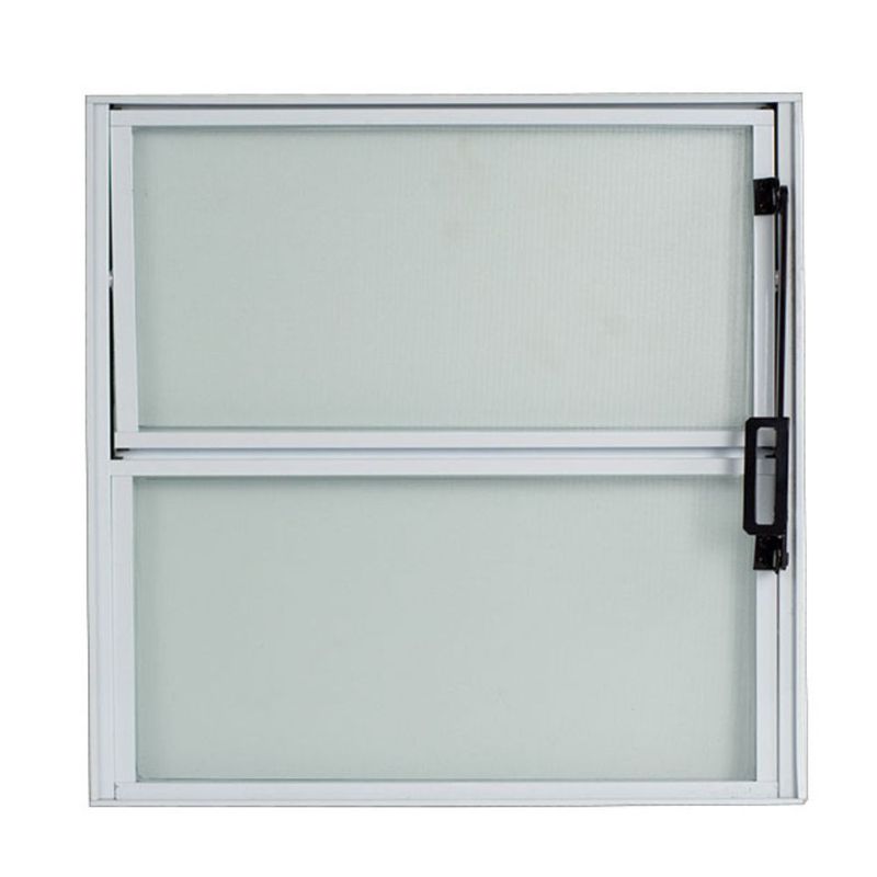 Janela Basculante Vidro Boreal Alumínio Branco 40x40cm