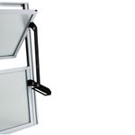 Janela Basculante Vidro Boreal Alumínio Branco 40x40cm