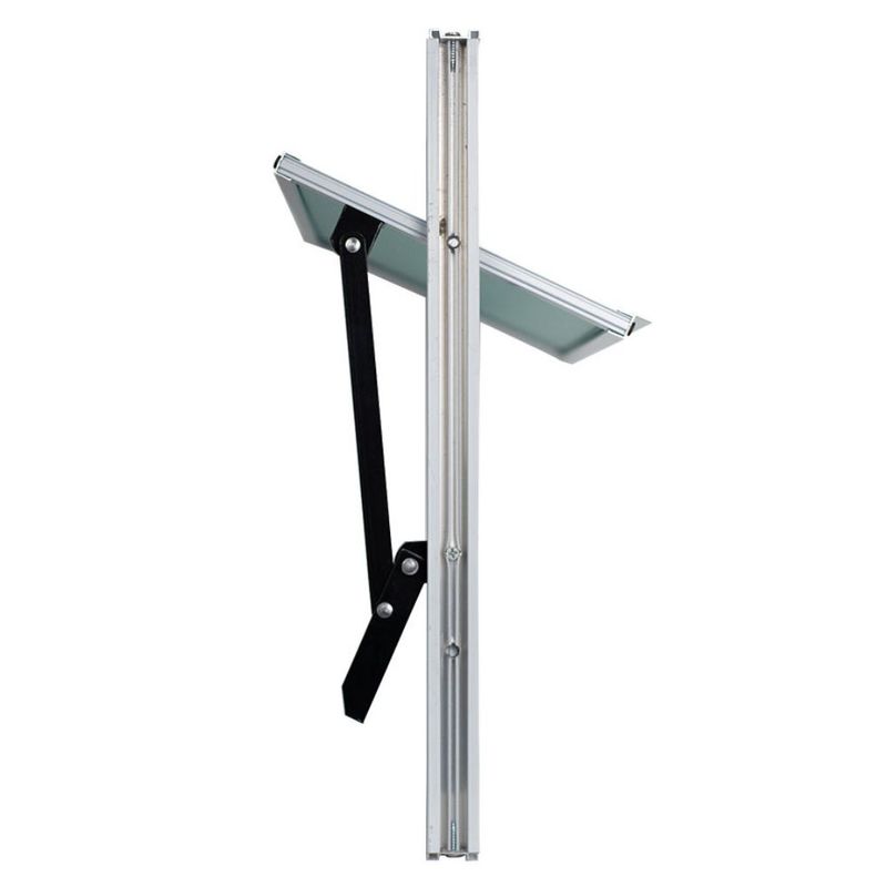 Janela Basculante Vidro Boreal Alumínio Branco 40x40cm