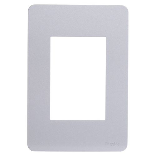 Placa 3 Postos 4x2 sem Suporte Gamma Silver Orion