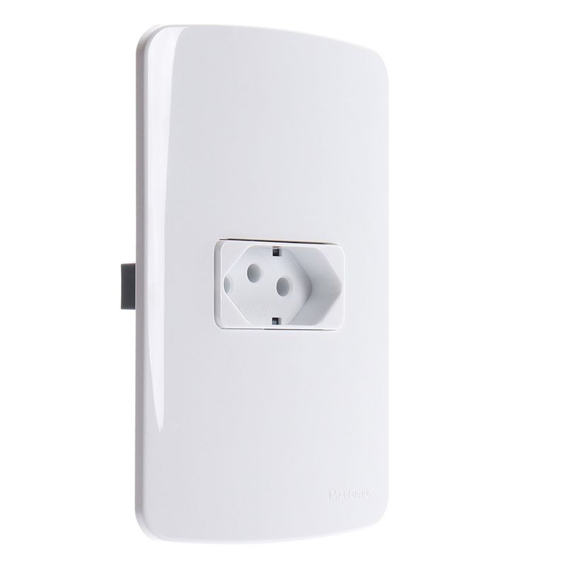 Conjunto Tomada 2P+T 10A/250V 4x2 Branco Linha B3