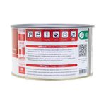 Massa Poliéster Maxi Light Marfim 900g Maxi Rubber