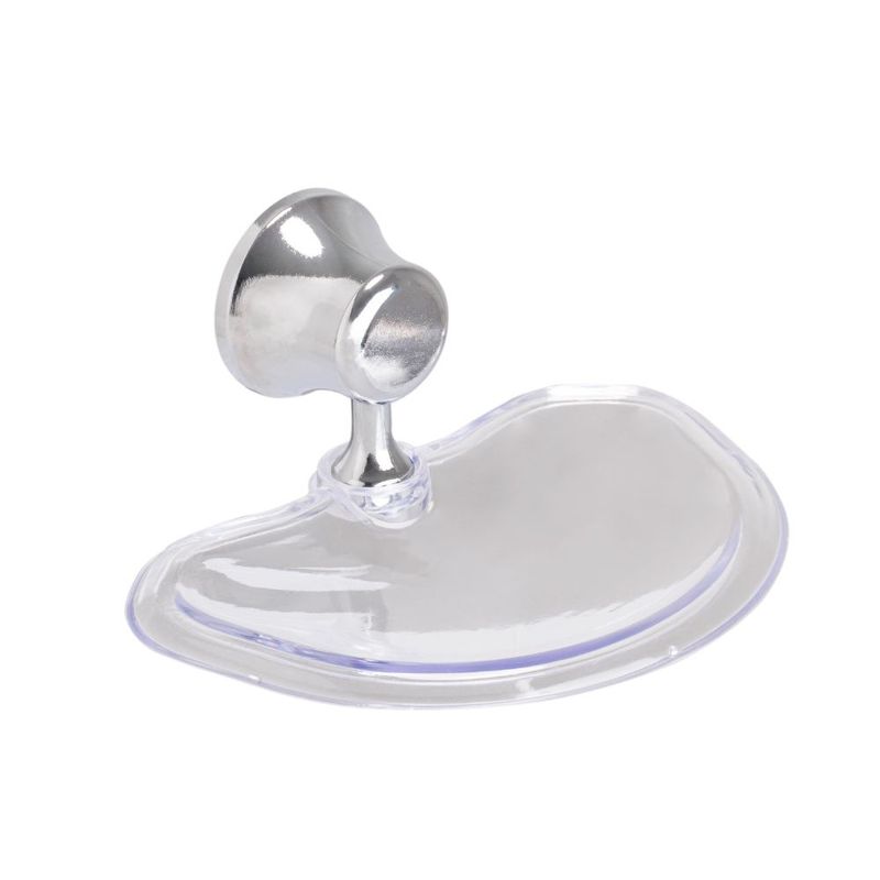 Kit Acessórios para Fixar ABS Rimini com 5 peças Cromado/Cristal