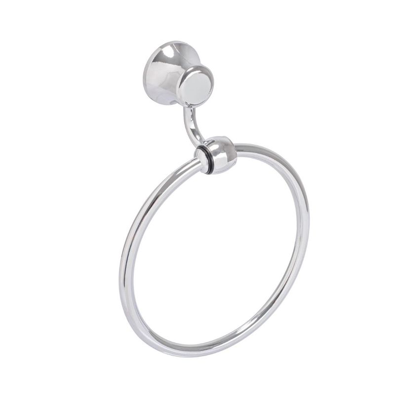 Kit Acessórios para Fixar ABS Rimini com 5 peças Cromado/Cristal