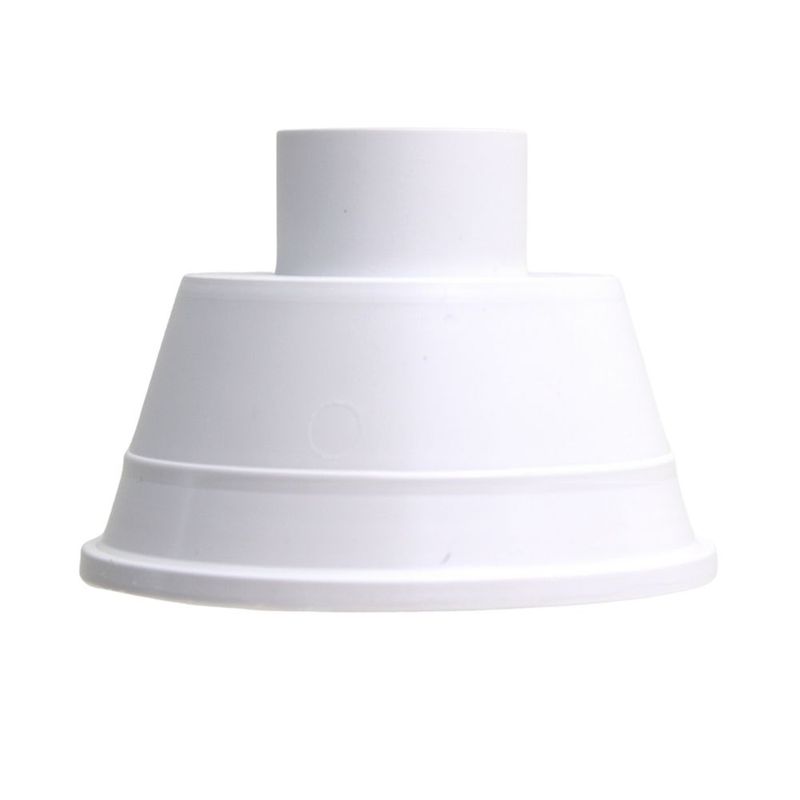 Ralo Sifonado Grelha Redonda Branca DN100 Luconi