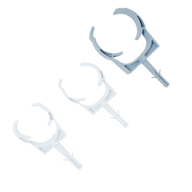 Abraçadeira PVC com Bucha 1" Cinza Tramontina