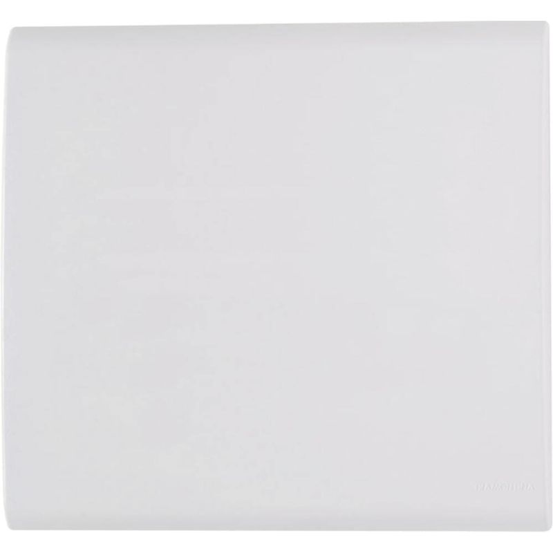 Placa Cega 4x4 com Suporte Branca Liz