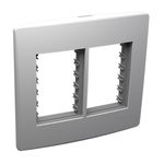 Placa 6 Postos 4x4 com Suporte Branca Biancopro