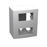 Caixinha de Sobrepor 2 Postos Branca Inovapro