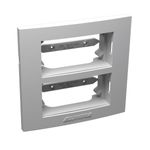 Placa 2 Postos com Suporte para Móveis Branca Inovapro