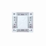 Caixinha de Sobrepor 2 Postos Branca Lizflex