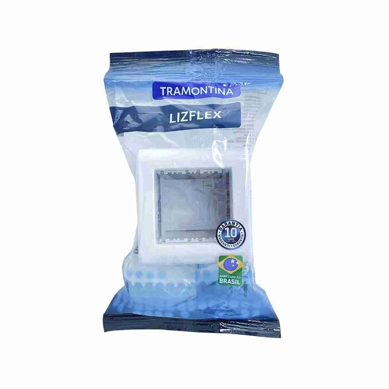 Caixinha de Sobrepor 2 Postos Branca Lizflex