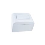 Caixinha de Sobrepor 3 Postos Branca Lizflex