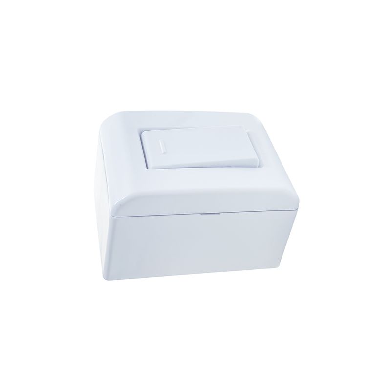 Caixinha de Sobrepor 3 Postos Branca Lizflex