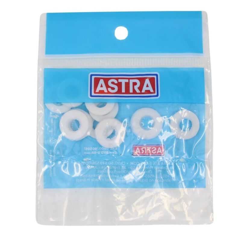 Vedação para Anel Metálico Pex 16mm 1/2" 10 peças Astra