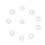 Vedação para Anel Metálico Pex 16mm 1/2" 10 peças Astra