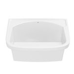 Tanque Cerâmico com Mesa G Branco 60x52cm