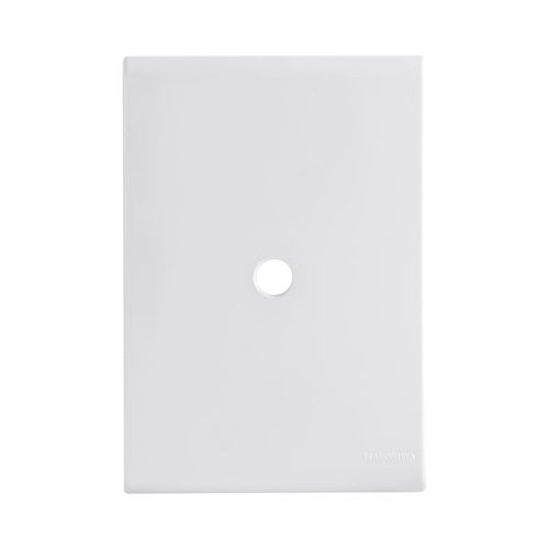 Placa Saída de Fio 4x2 com Suporte Branca Liz