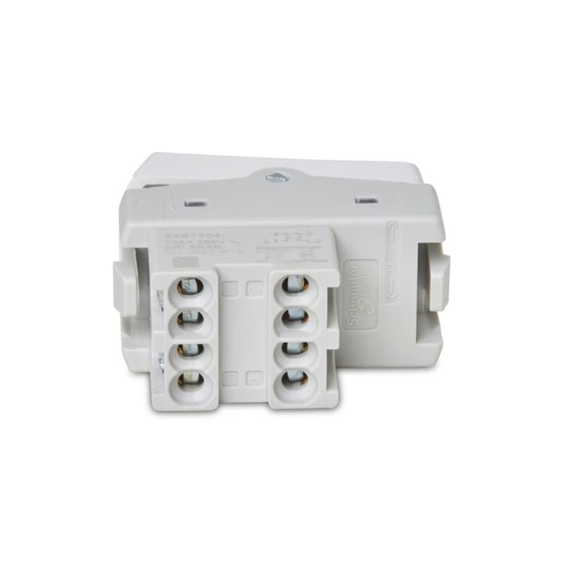 Módulo Interruptor Bipolar Simples 10A/250V Branco Miluz