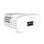 Módulo Carregador USB 2A Bivolt Branco Gracia