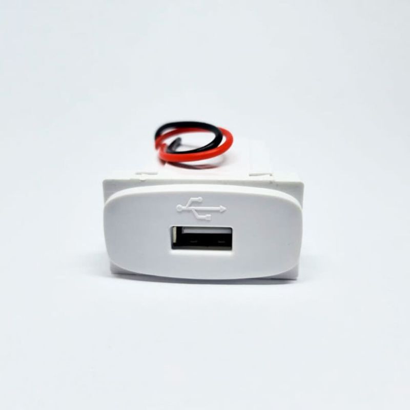 Módulo Carregador USB 2A Bivolt Branco Gracia