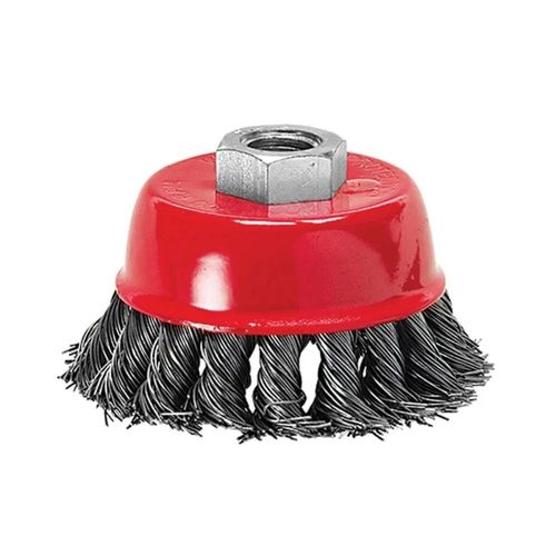 Escova de Aço Tipo Copo Fio Torcido 3.15/16" 100mm MTX