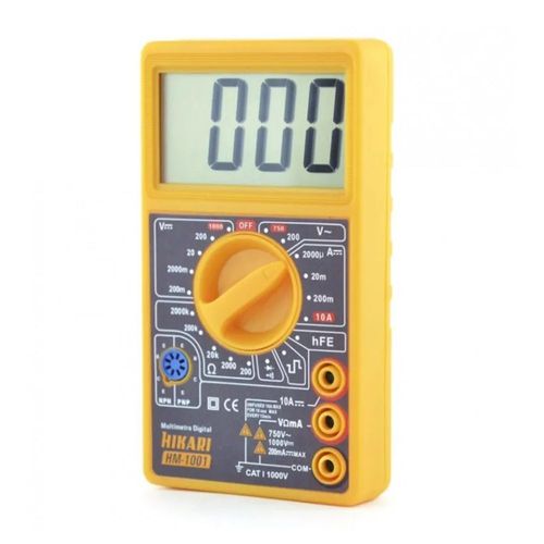 Multimetro Digital CAT I-1000V Hikari