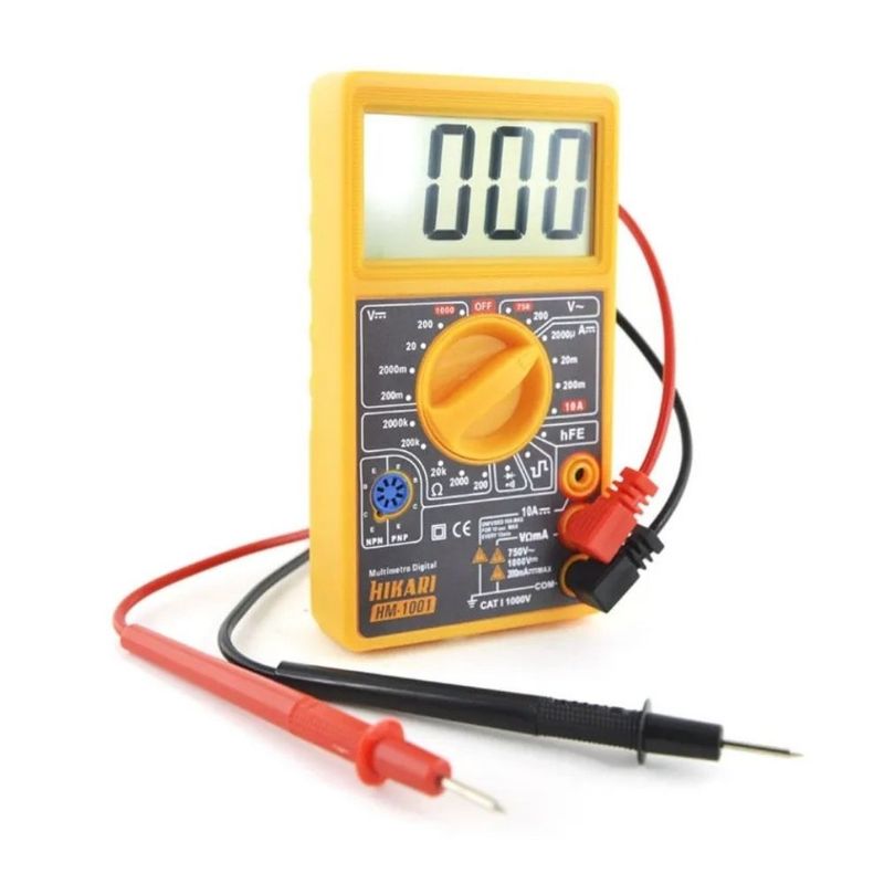 Multimetro Cat I-1000V Hm1001 Hikari