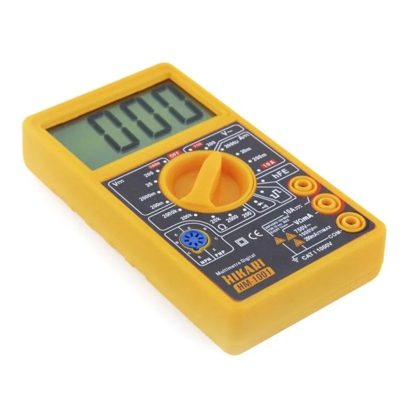 Multimetro Cat I-1000V Hm1001 Hikari