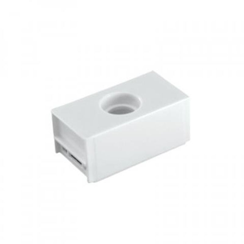 Módulo Saída de Fio com 1 Peça Branco Slim