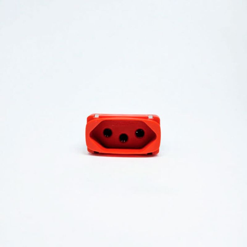Módulo Tomada 2P+T 20A/250V Vermelho Gracia