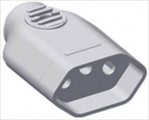 Tomada Desmontável 2 Pólos + Terra 20 Amperes 250V Branca