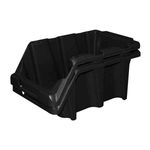 Gaveta Número 5 Polipropileno 150x115x255mm Preta